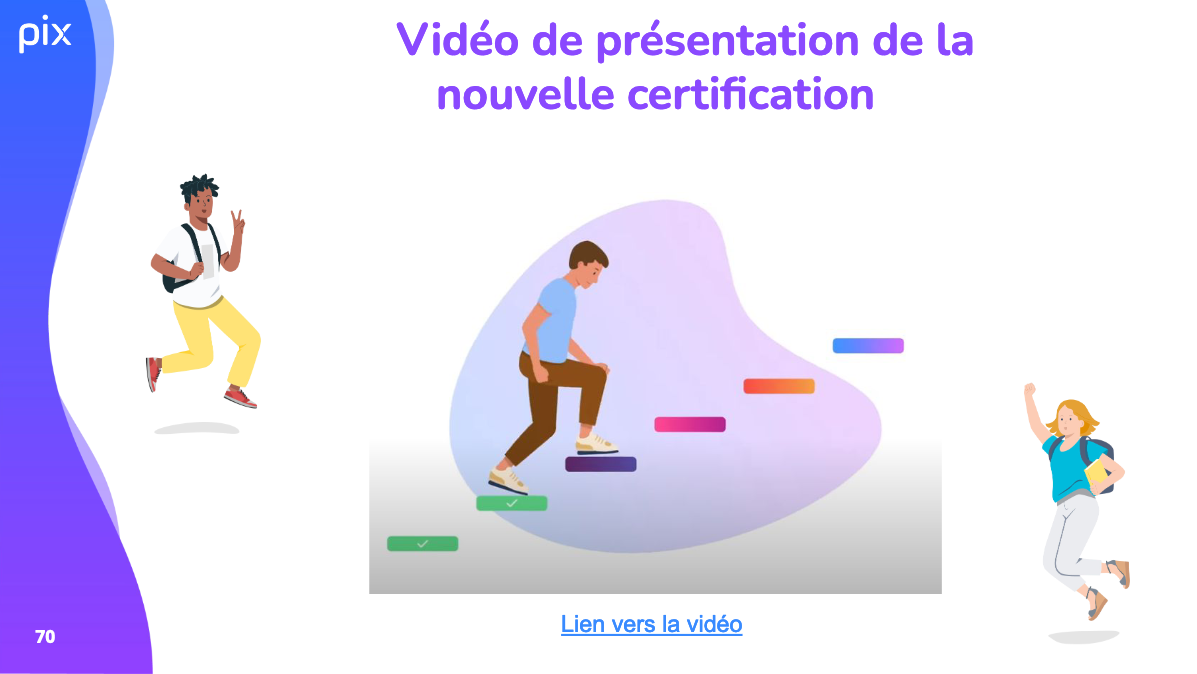 Vidéo de présentation de la nouvelle certification Pix